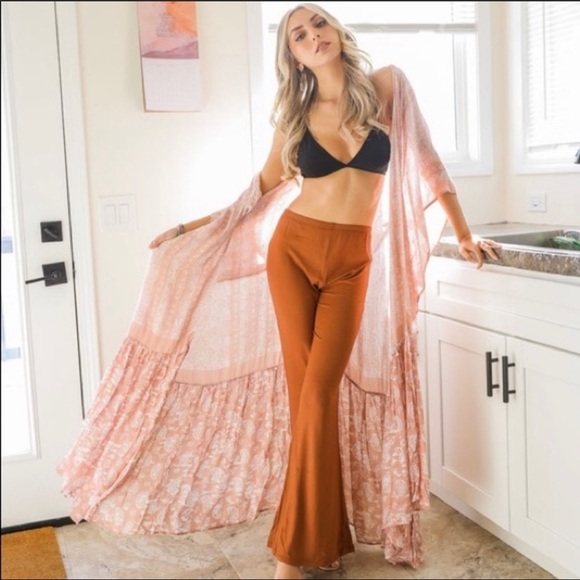 The PAISLEY Print Yukata Duster - Picture 2 of 8